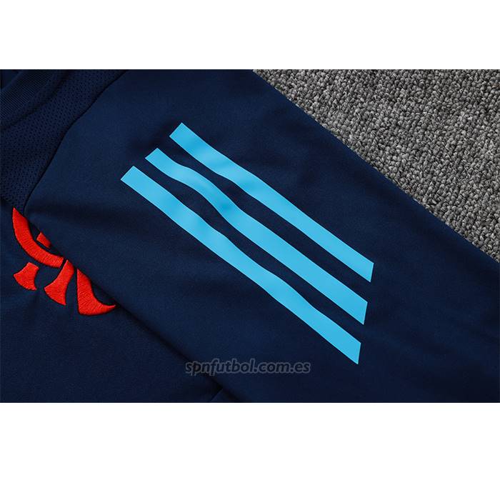 Chandal del Flamengo Manga Corta 2024-2025 Azul - Pantalon Corto